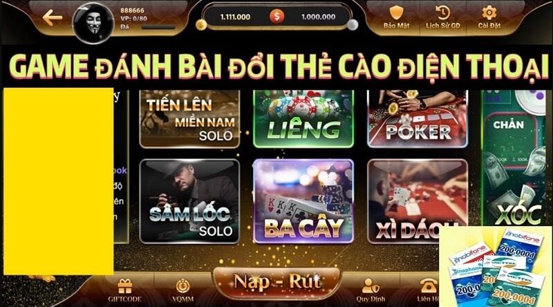 Tóm lược những thông tin liên quan đến đánh bài online đổi card